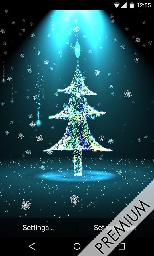 Christmas Tree Live - HD Wallpaper 
