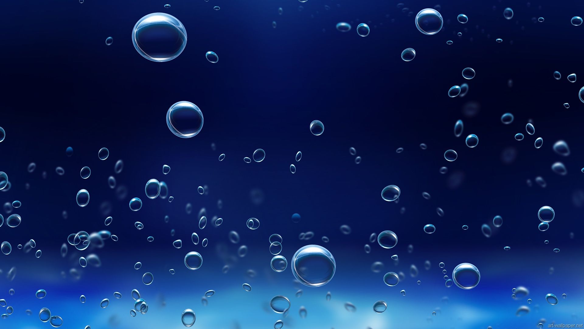 Full Hd Desktop Wallpapers Group - Underwater Bubbles Background -  1920x1080 Wallpaper 