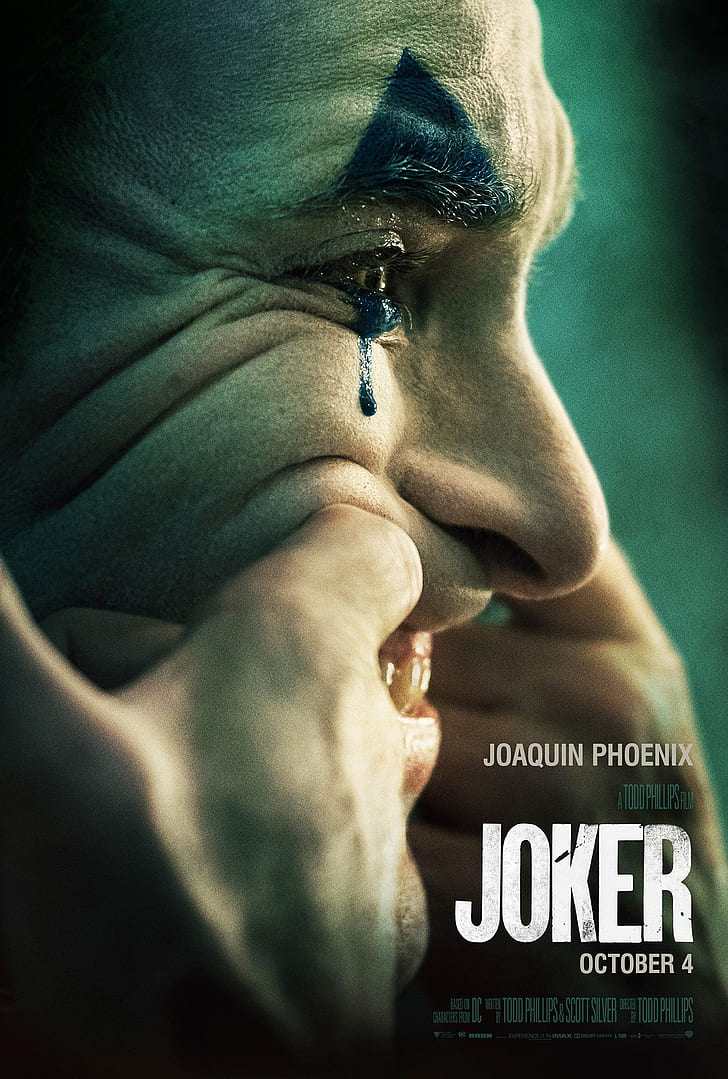 Joker , Joaquin Phoenix, Actor, Men, Crying, Movie - Joker Film Poster 2019 - HD Wallpaper 
