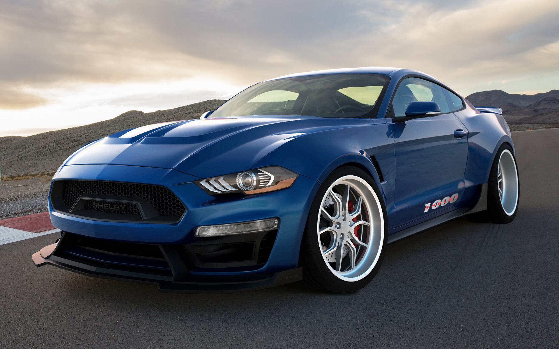 2018 Mustang Gt 1000 - HD Wallpaper 