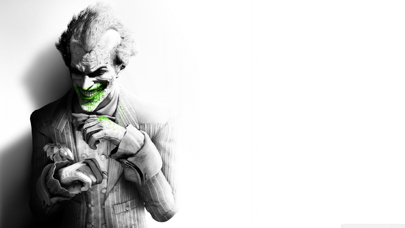 Joker Hd Joker Hd Images, Pictures, Wallpapers On Wallpapers - Joker Arkham City Wallpaper Hd - HD Wallpaper 