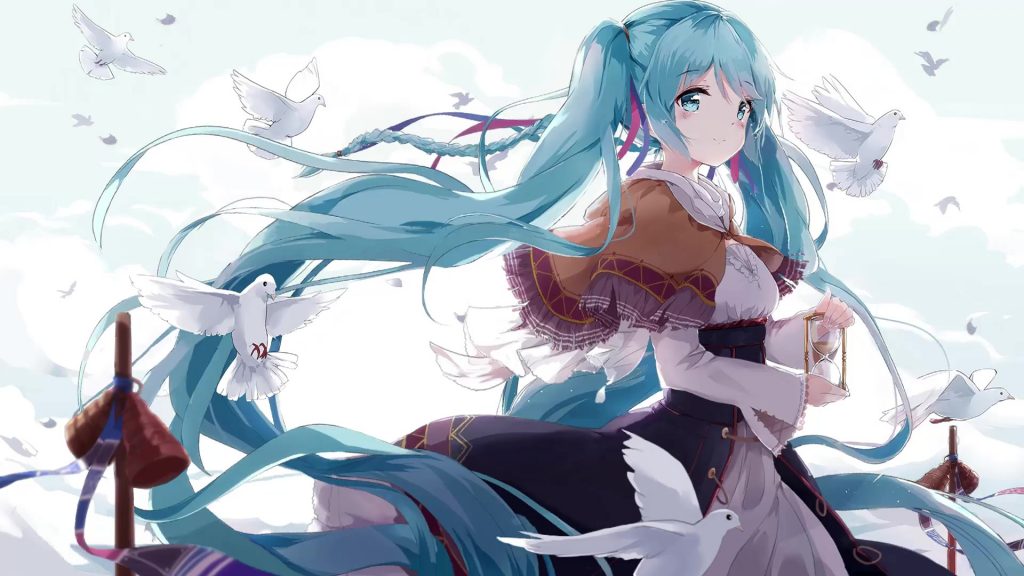 Miku Anime Live Wallpaper Free Pic Hwb312866 - Hatsune Miku Wallpaper Live - HD Wallpaper 