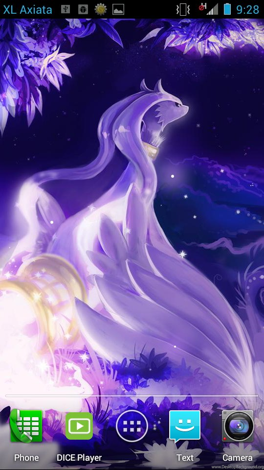 Free Android Anime Live Wallpapers For You - Pokemon Reshiram Wallpaper Iphone - HD Wallpaper 