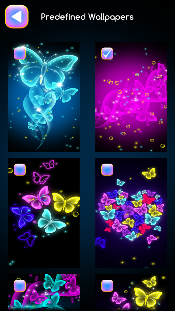 Cool Neon Wallpapers Neon Butterfly Live Wallpaper - Wallpaper - HD Wallpaper 