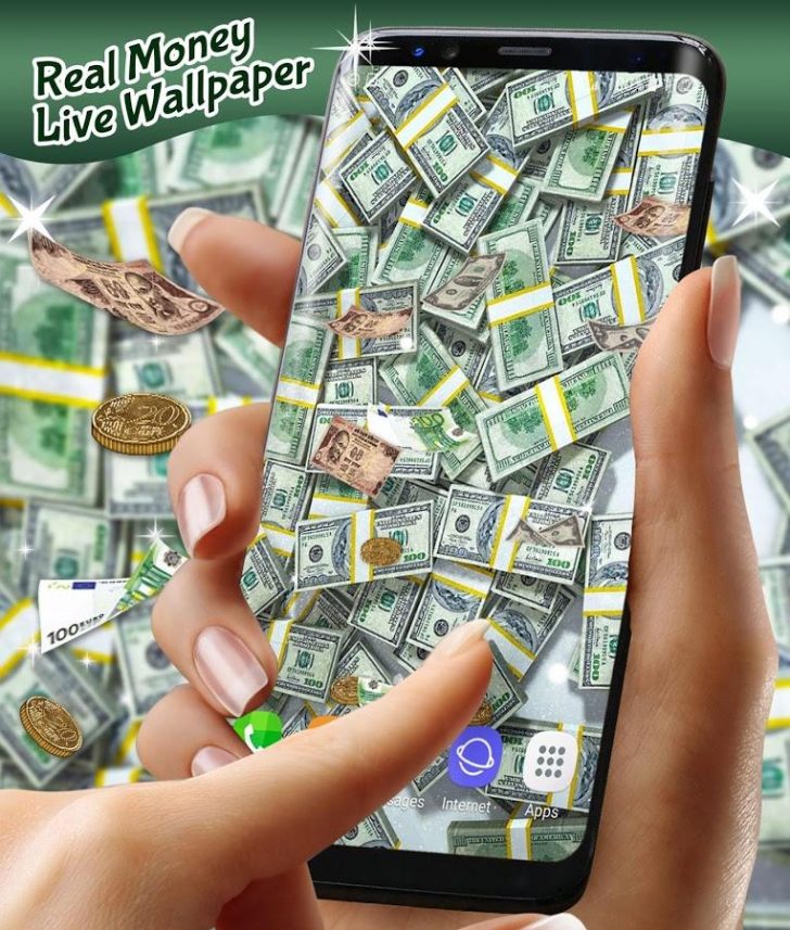 Permalink To Live Money Wallpaper - Real Money - HD Wallpaper 