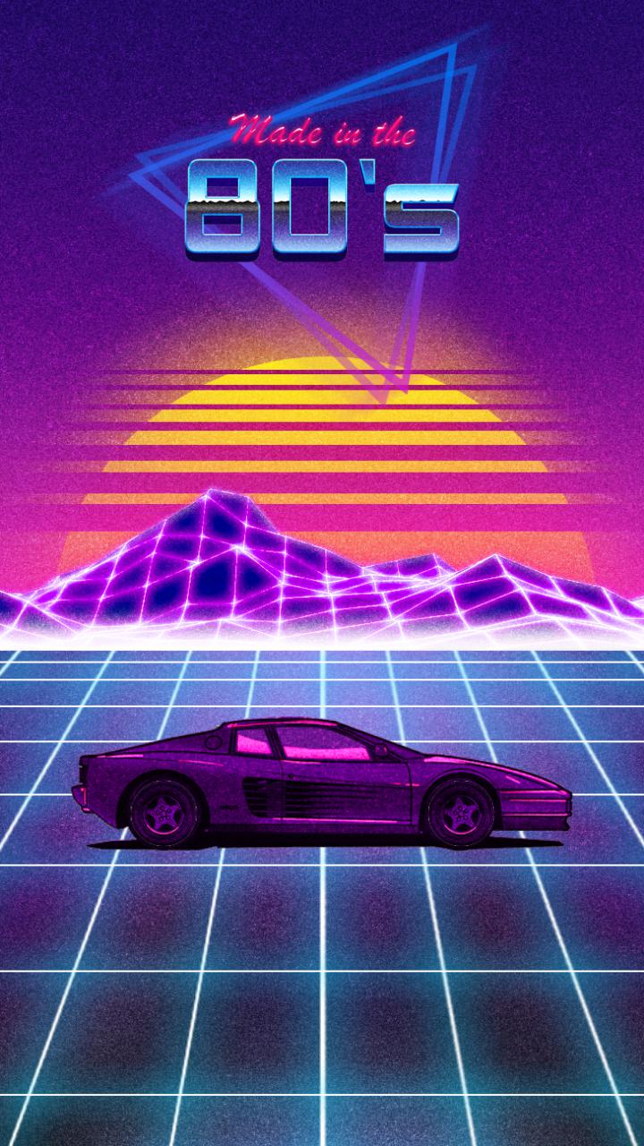 Retro 80s 2 Live Wallpaper - Retro 80s Wallpaper Iphone - HD Wallpaper 