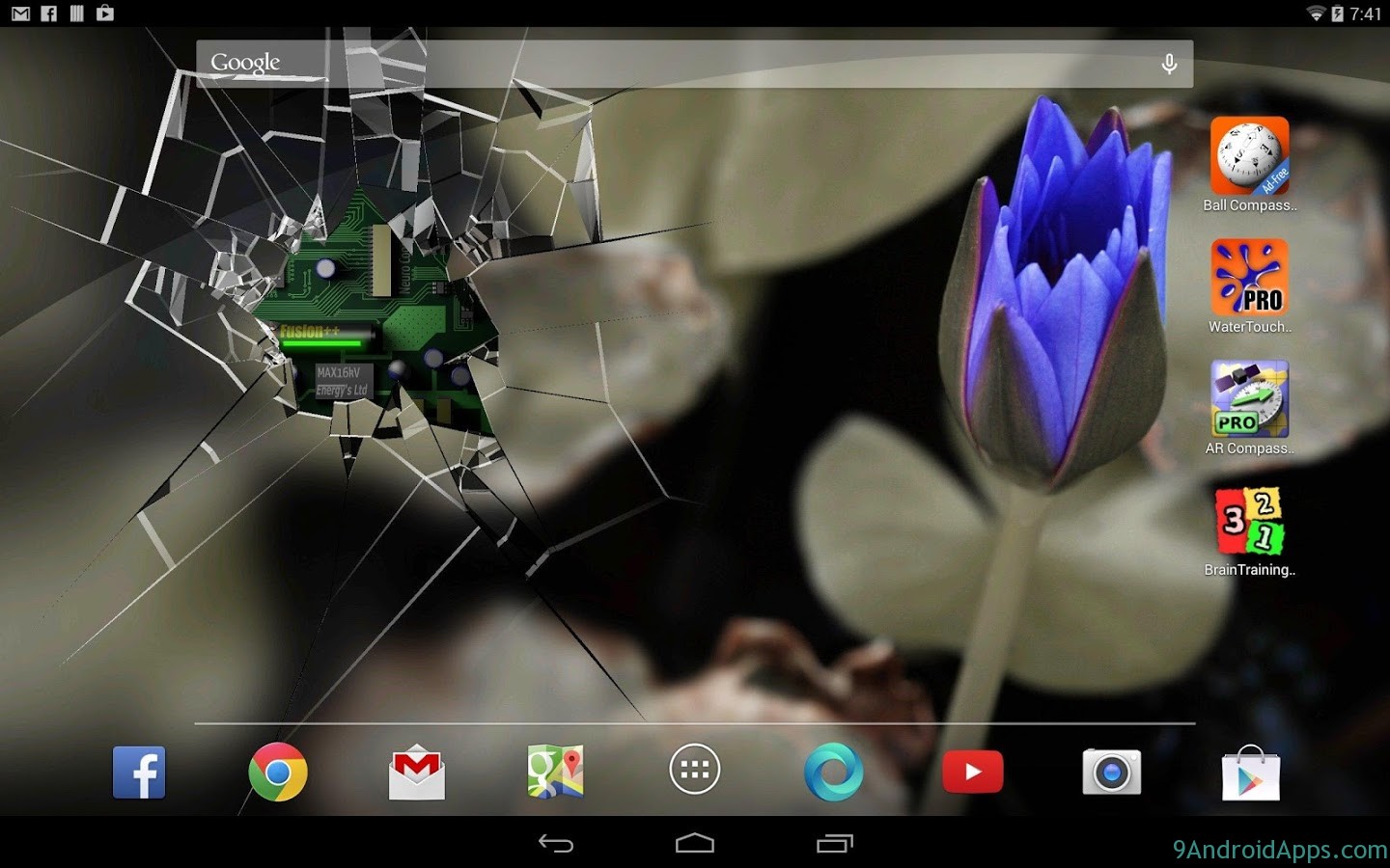 Broken Screen 3d Parallax Broken Wallpaper 3d Hd - HD Wallpaper 