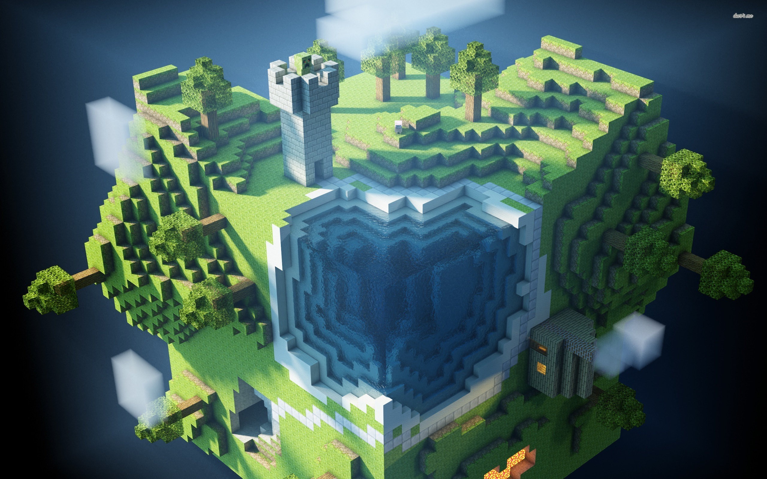Minecraft Wallpaper - HD Wallpaper 