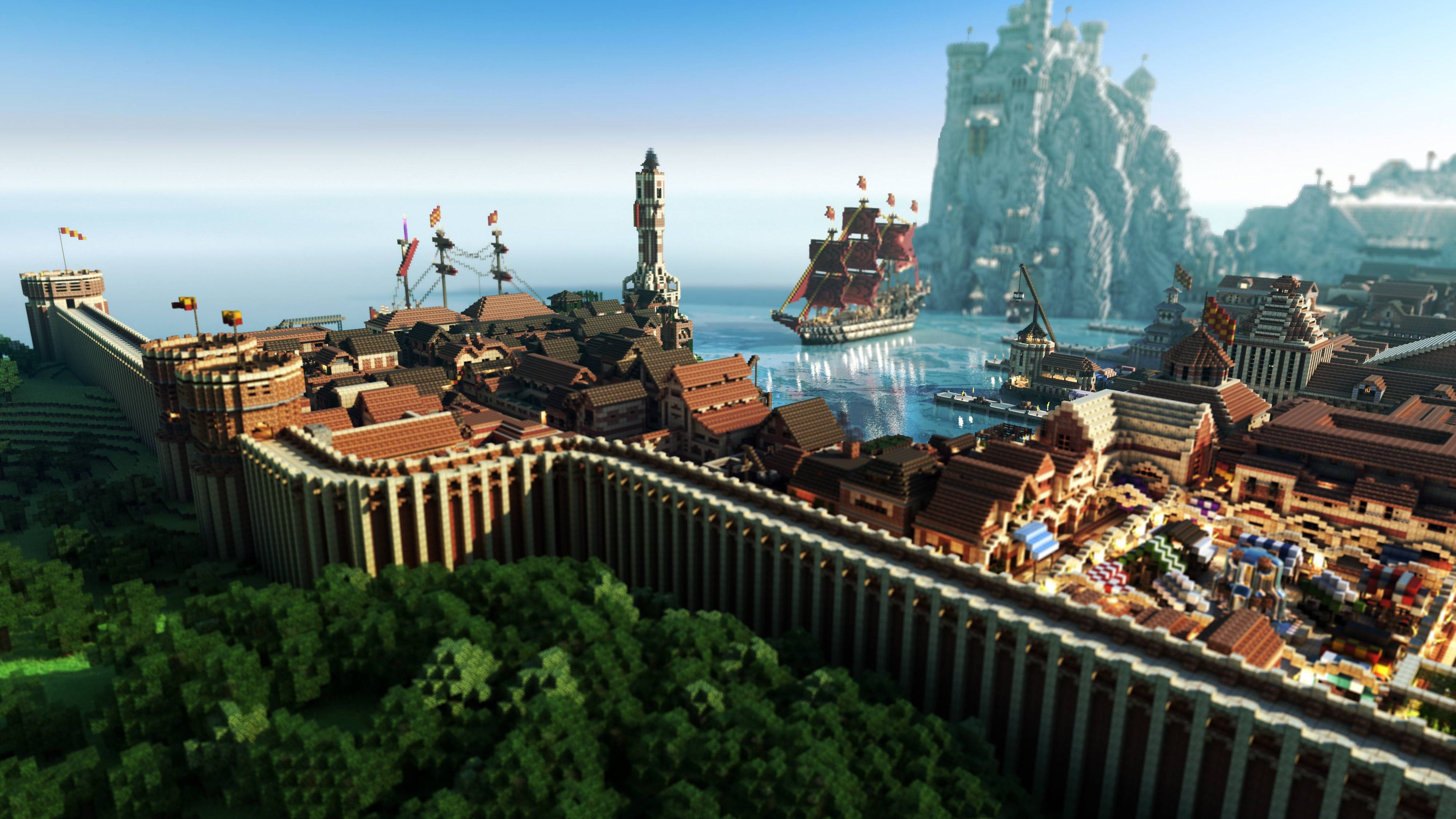 Minecraft Game Of Thrones Builds - HD Wallpaper 