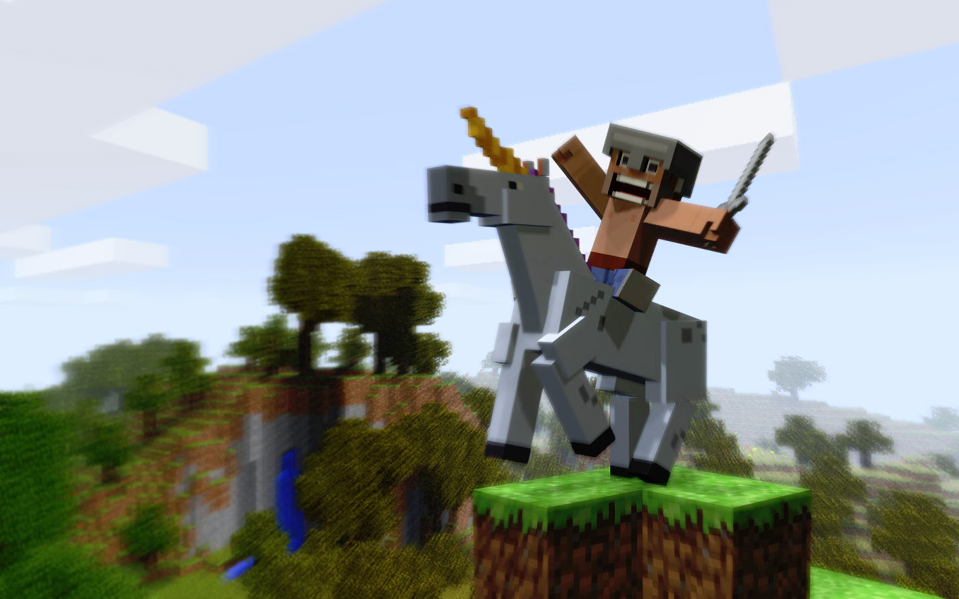 Minecraft Player - HD Wallpaper 
