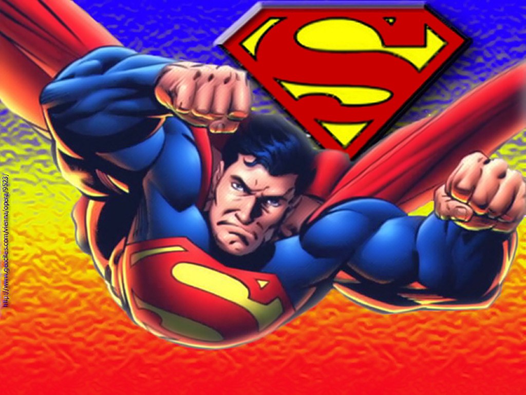 Superman Birthday Tarpaulin Background Hd - 1024x768 Wallpaper 
