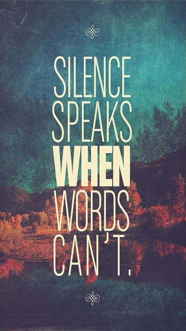New Quotes Wallpapers Sh - Silence Speaks When Words Can - HD Wallpaper 