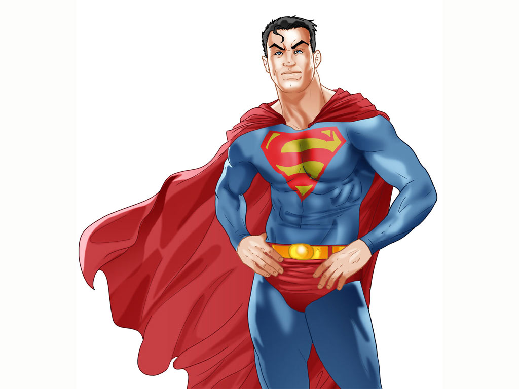 Superman Cartoon Images Hd - 1024x768 Wallpaper 