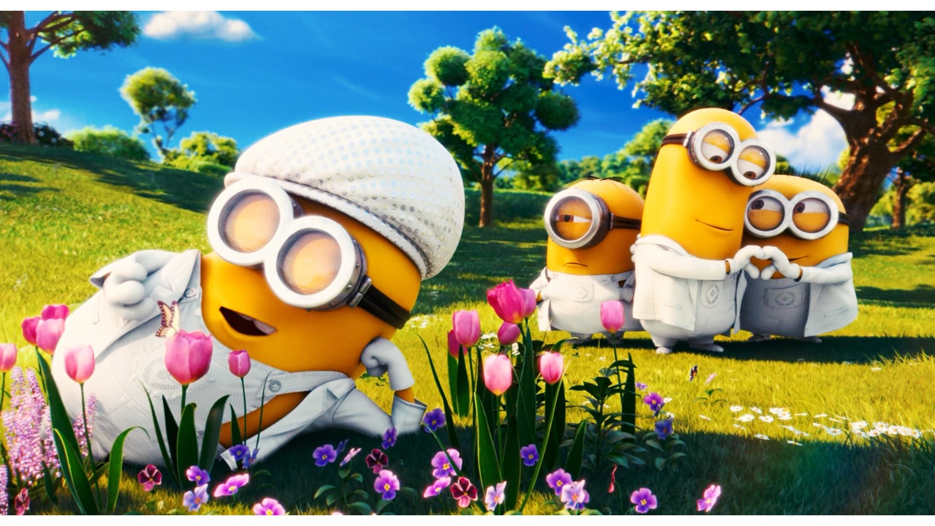 1920x1080, Romantic Minions Love Family Wallpapers - Minions Despicable Me 2 I Swear - HD Wallpaper 