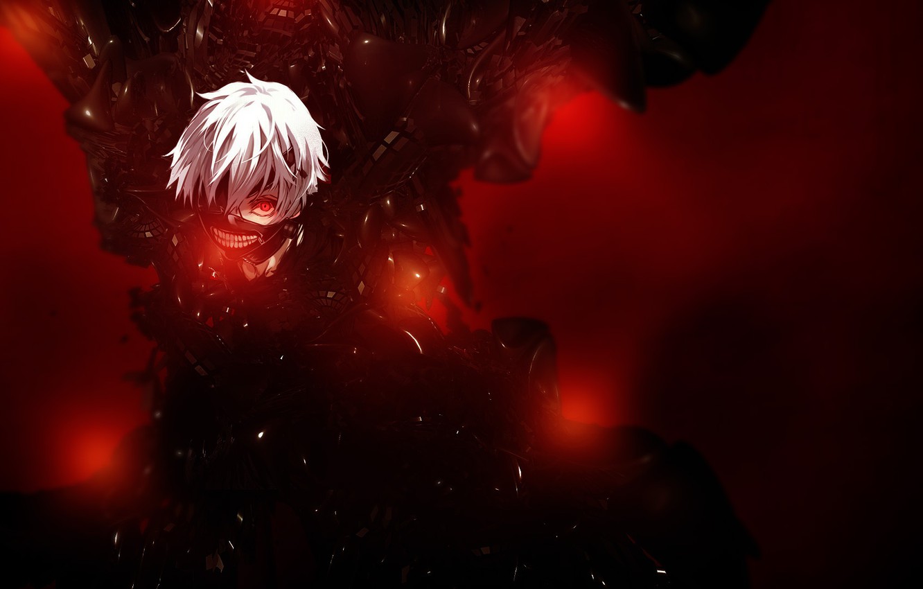 Photo Wallpaper Tokyo Ghoul Tokyo Ghoul Ken Kaneki Anime 1332x850 Wallpaper Teahub Io