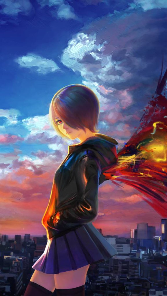 Touka Tokyo Ghoul Wallpaper Phone - HD Wallpaper 