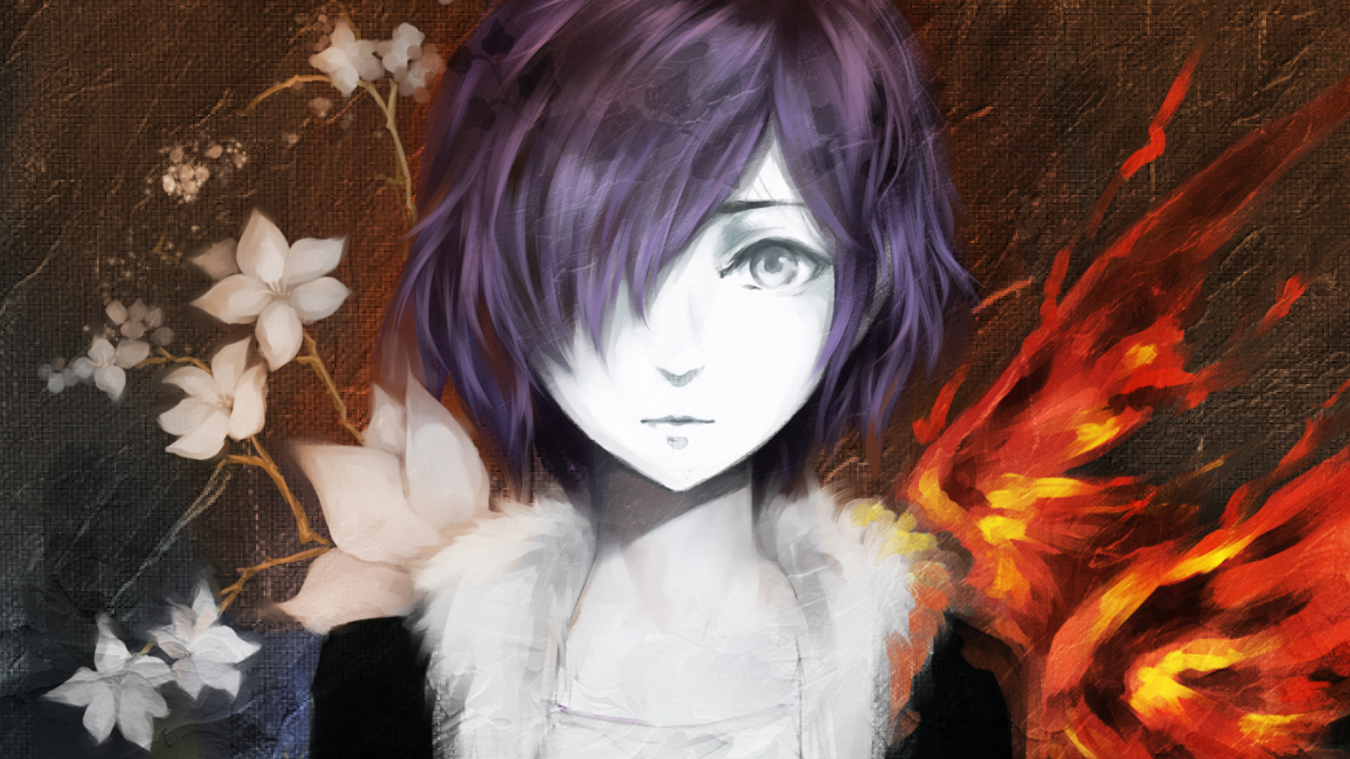 Anime Tokyo Ghoul Touka Hd - HD Wallpaper 