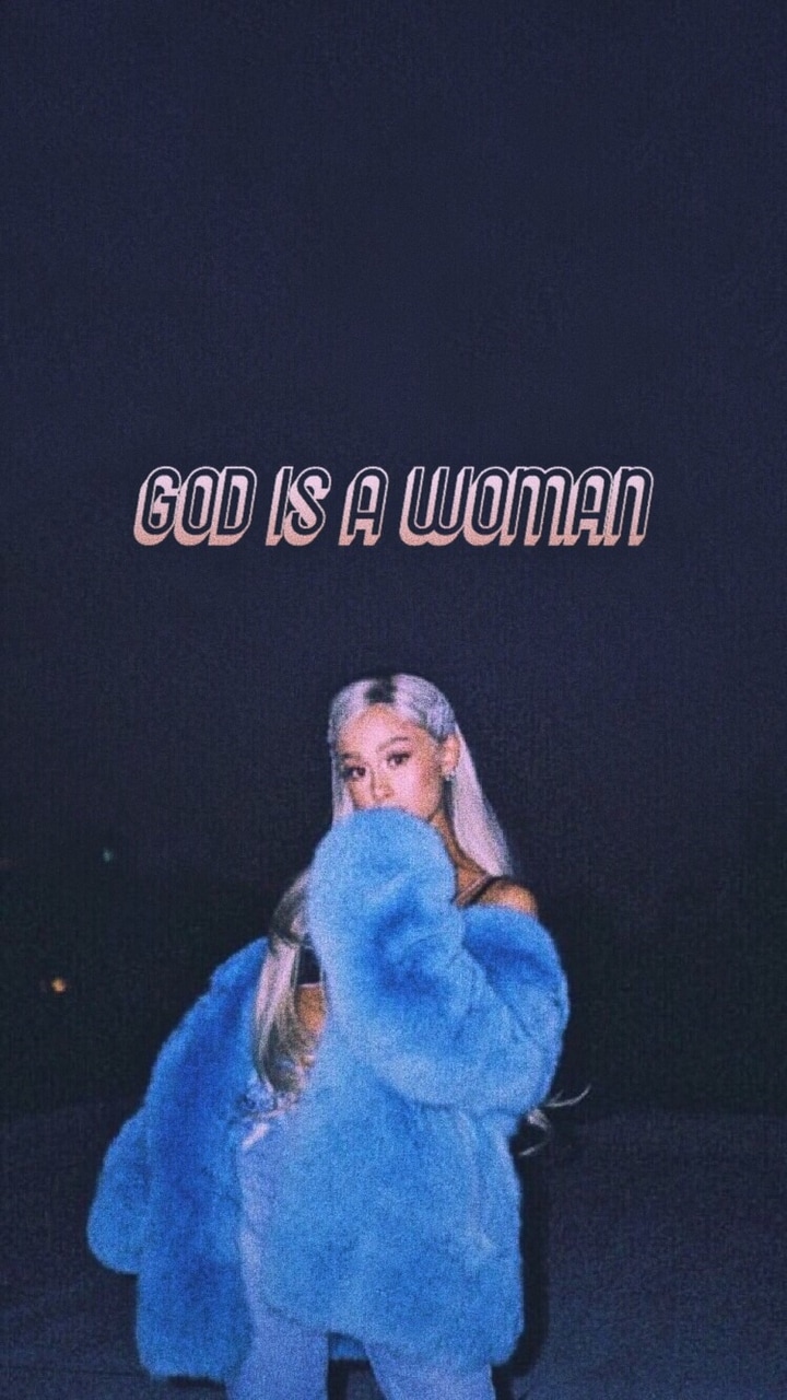 Lockscreen, Ariana Grande Wallpaper And Wallaper - Ariana Grande Lockscreen God Is A Woman - HD Wallpaper 