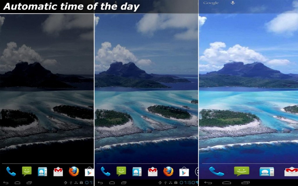 Weather Screen Live Wallpaper - Bora Bora - HD Wallpaper 