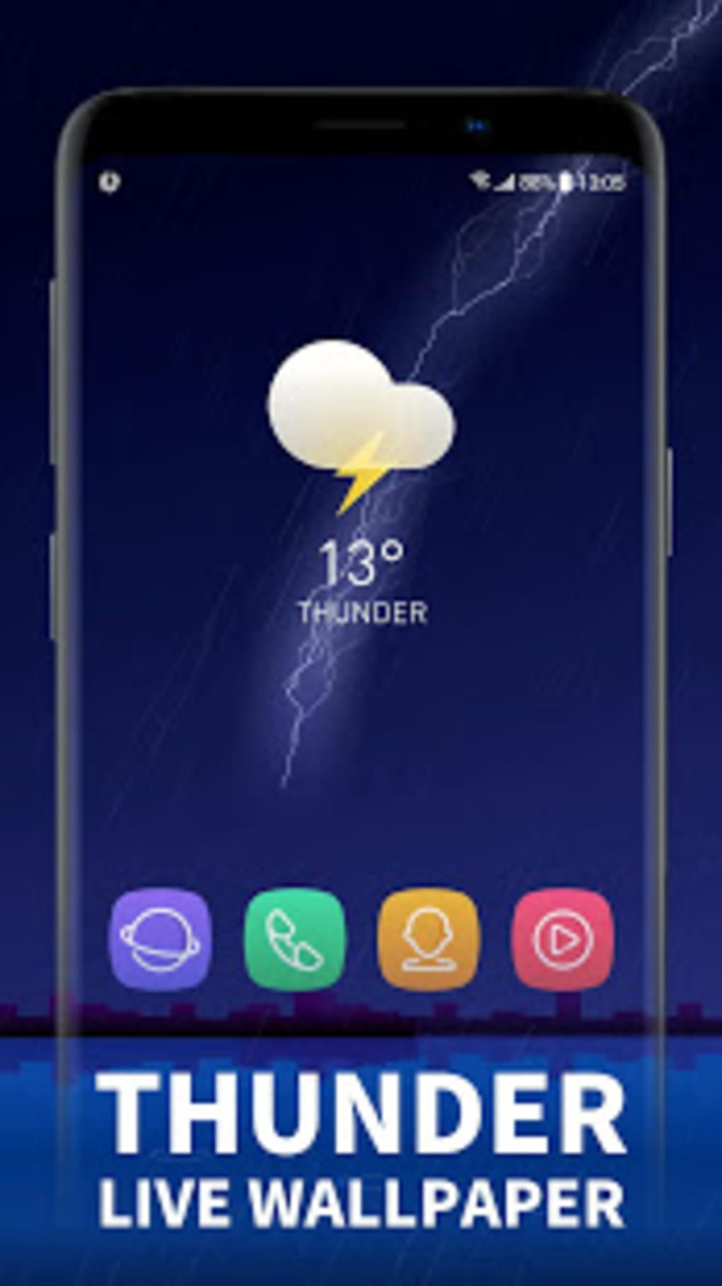 Weather Live Wallpaper For Free - Smartphone - HD Wallpaper 