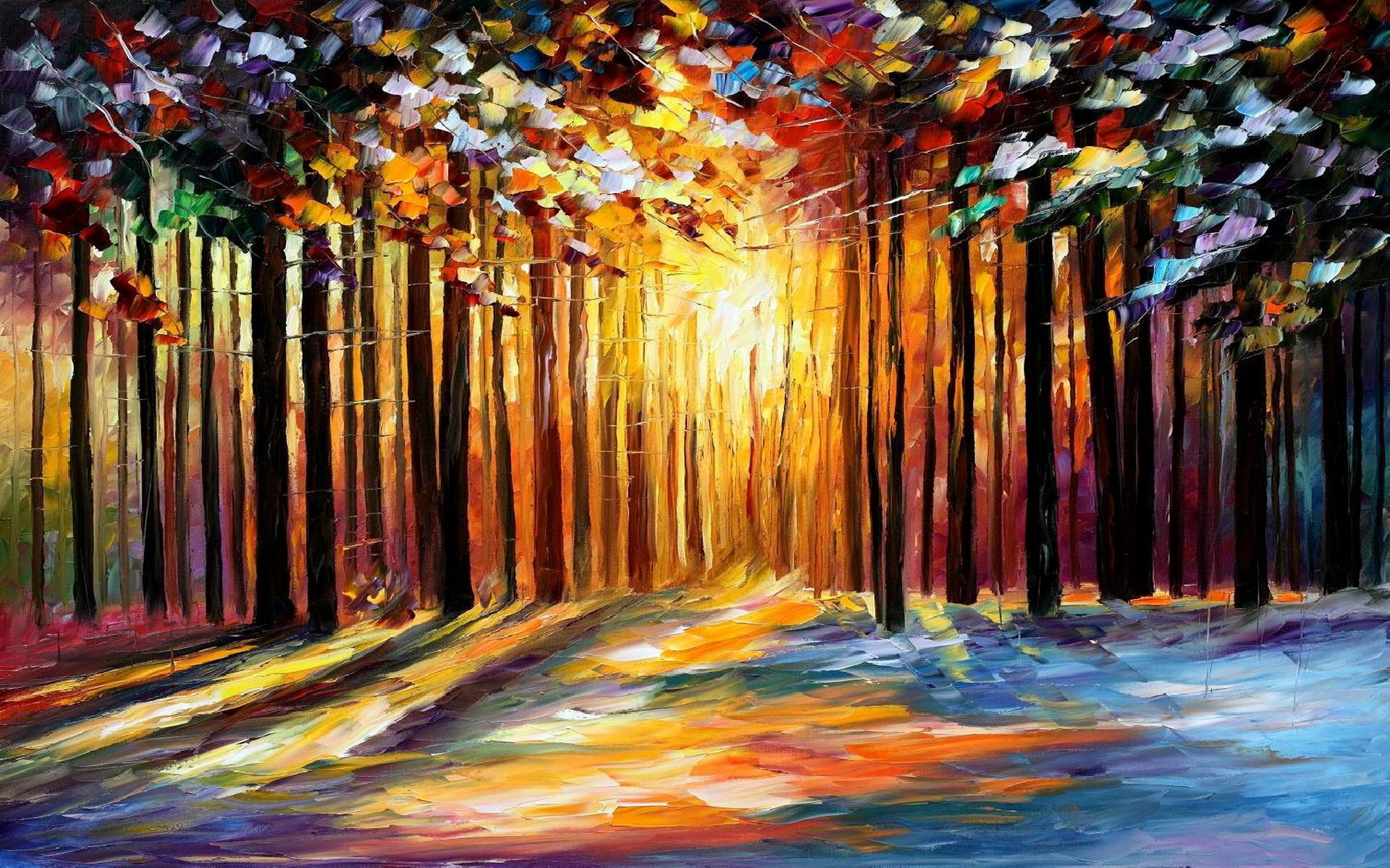 Leonid Afremov - HD Wallpaper 