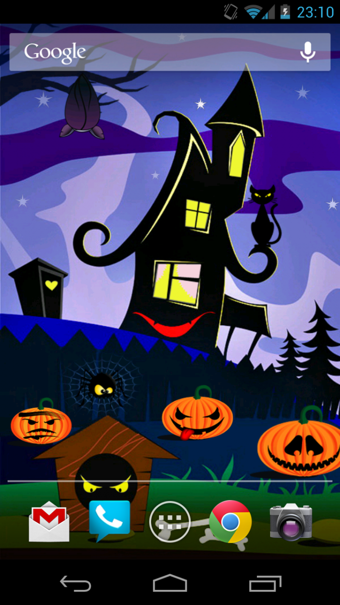Halloween Pumpkins Live Wallpaper - Google Play - 675x1200 Wallpaper -  