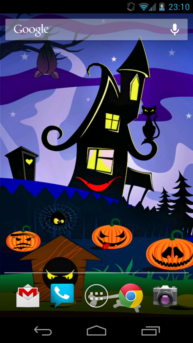 Halloween Pumpkins Live Wallpaper - Google Play - HD Wallpaper 