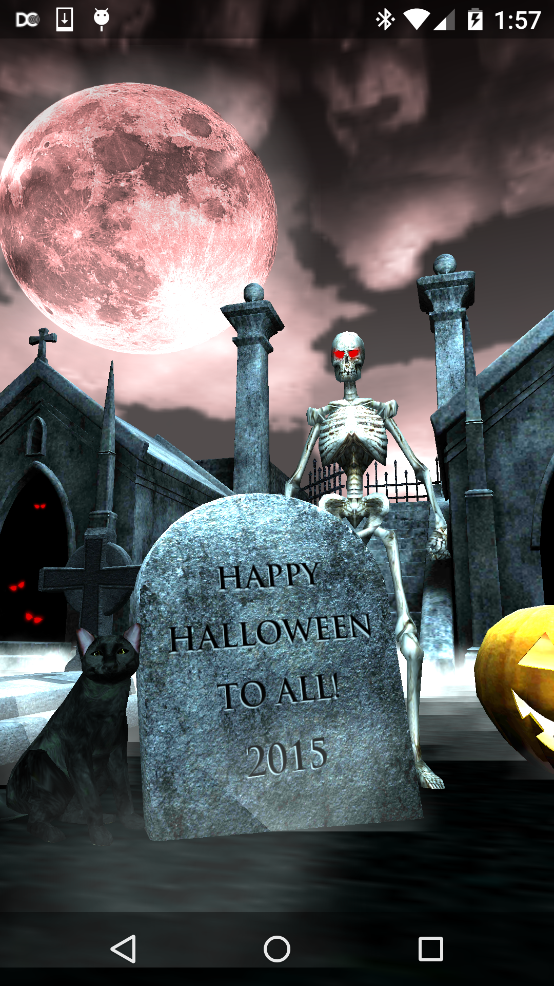 [​img] - 3 D Live Halloween - HD Wallpaper 