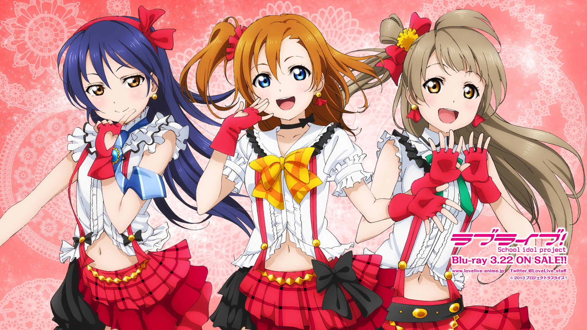 Love Live School Idol Project Honoka Umi Kotori - 1920x1080 Wallpaper - Love Live School Idol Project Honoka Umi Kotori - 1920x1080 Wallpaper -