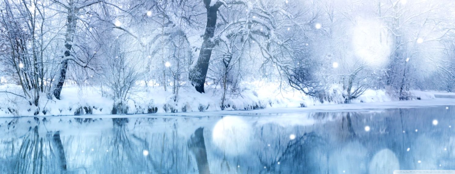 Winter Snowfall ❤ 4k Hd Desktop Wallpaper For 4k Ultra - Dual Screen Wallpaper Winter - HD Wallpaper 