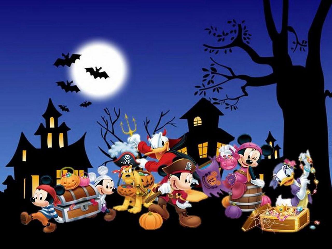 Halloween Live Wallpaper For Pc - Halloween Ghosts And Goblins - HD Wallpaper 