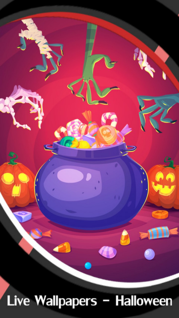 Live Wallpapers Halloween - วอ เปอร์ เปอร์ วัน ฮาโลวีน - HD Wallpaper 