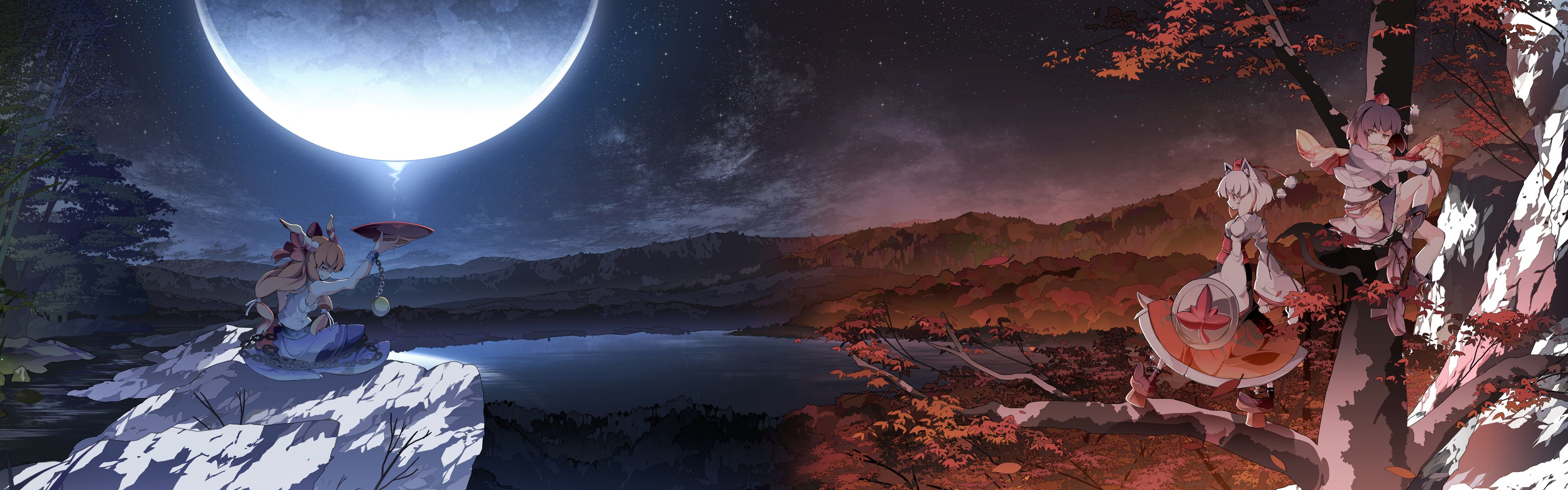 Dual Screen Wallpaper - HD Wallpaper 