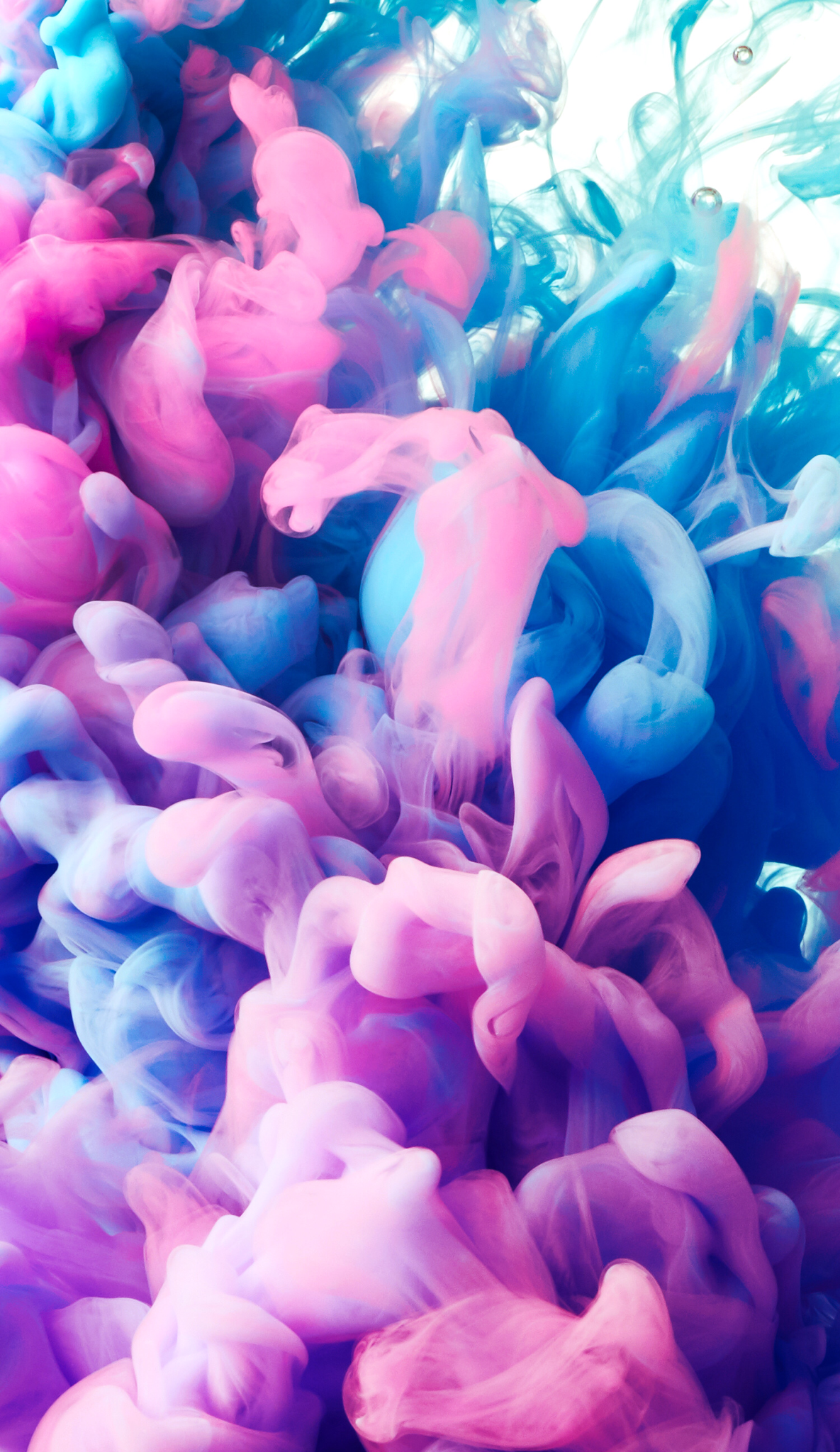Pink And Blue Smoke - HD Wallpaper 