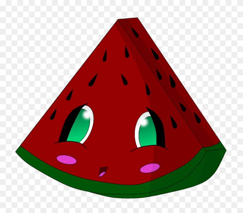 Clip Art Watermelon Wallpaper Tumblr - Water Watermelon Fruit Cartoon - HD Wallpaper 