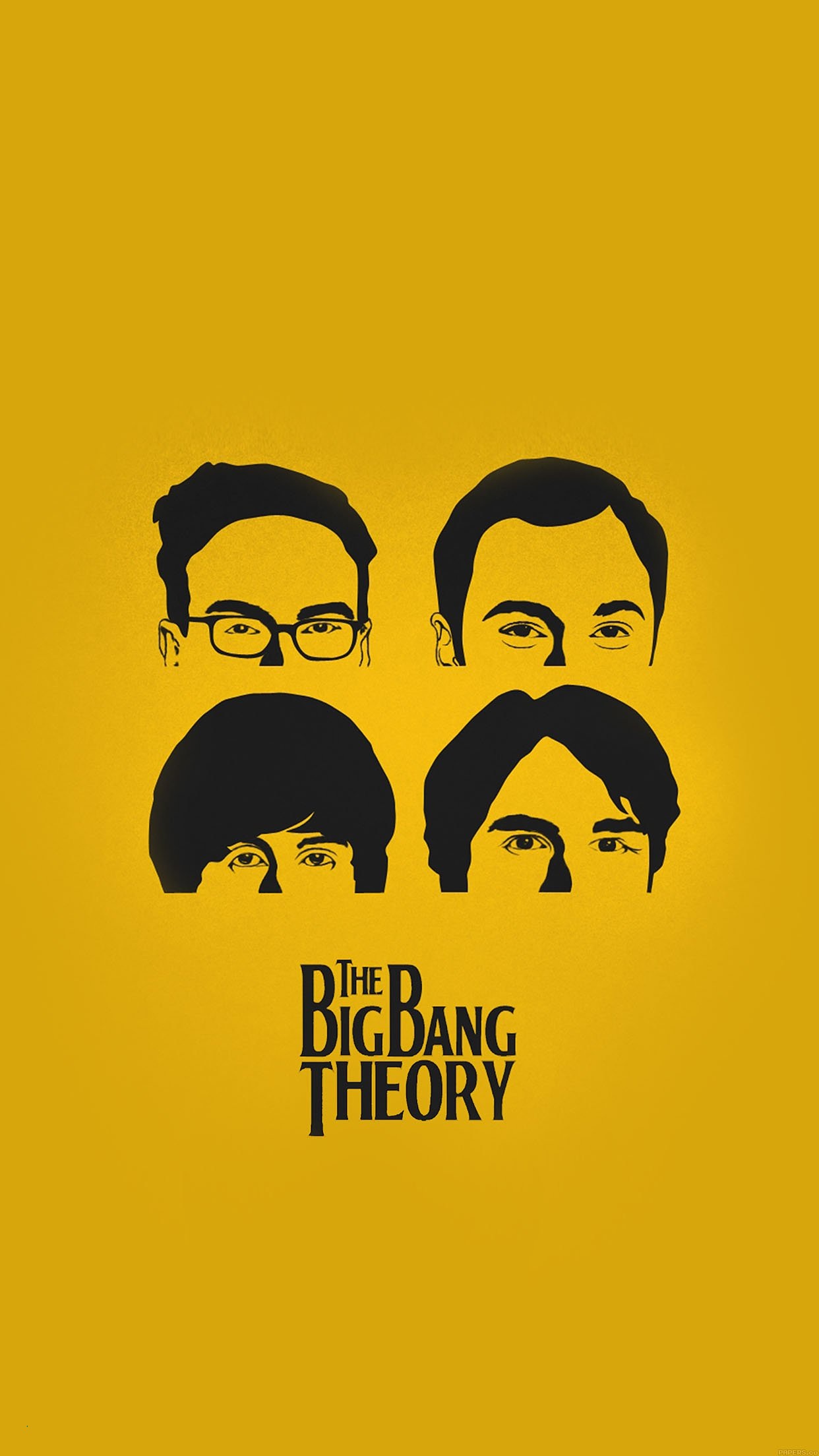 Tumblr Wallpaper Iphone 6 Plus - Big Bang Theory Design - HD Wallpaper 