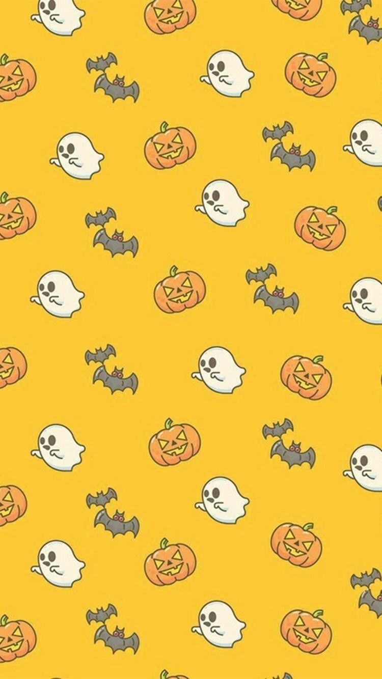 Iphone Halloween Backgrounds Cute - HD Wallpaper 