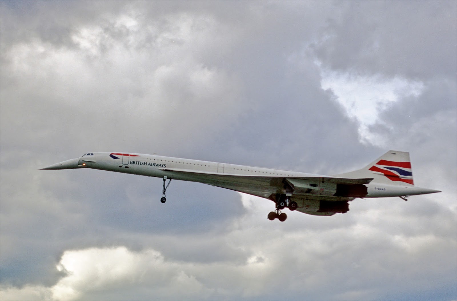 Concorde British Airways G Boad - HD Wallpaper 