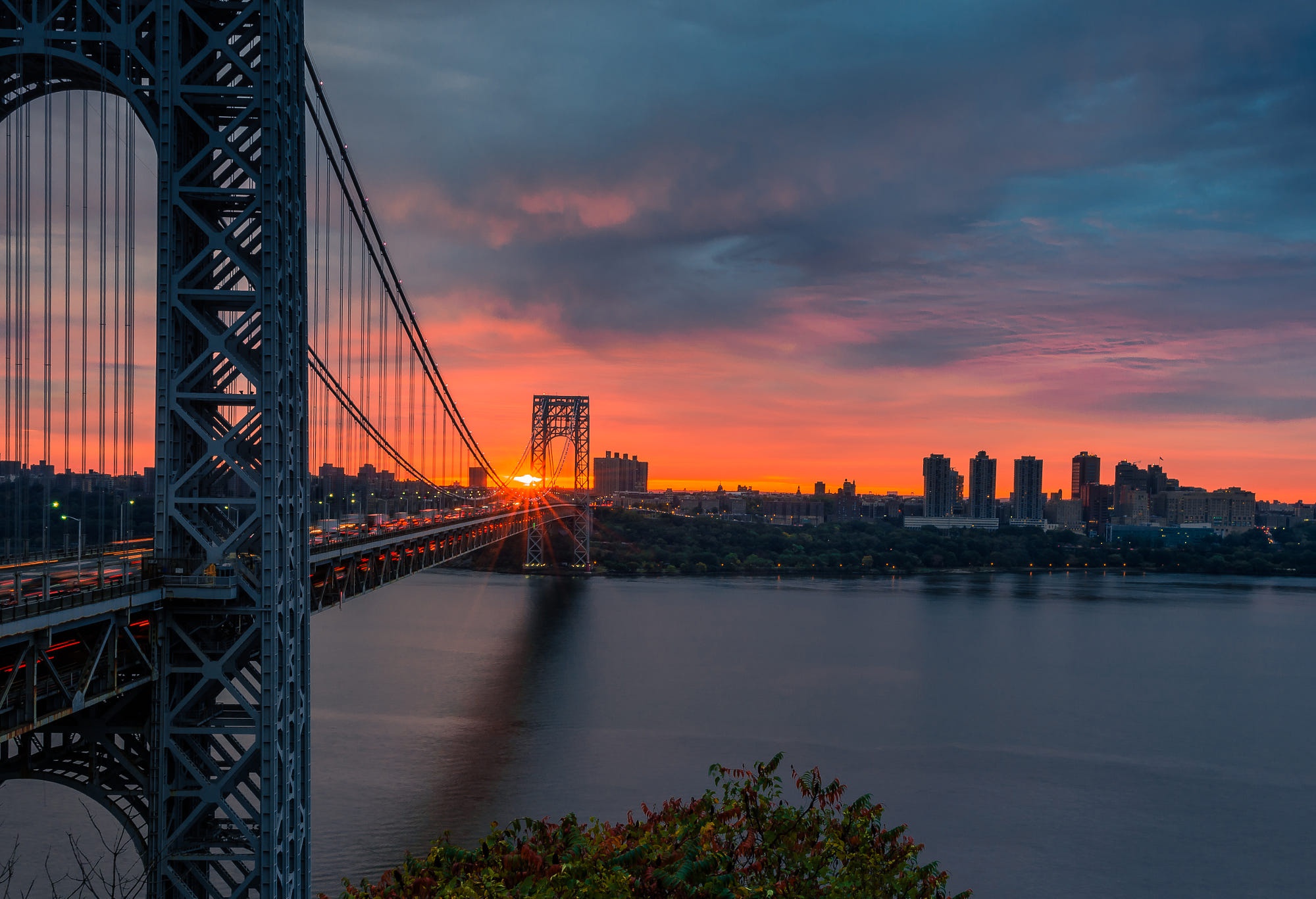 George Washington Bridge - HD Wallpaper 