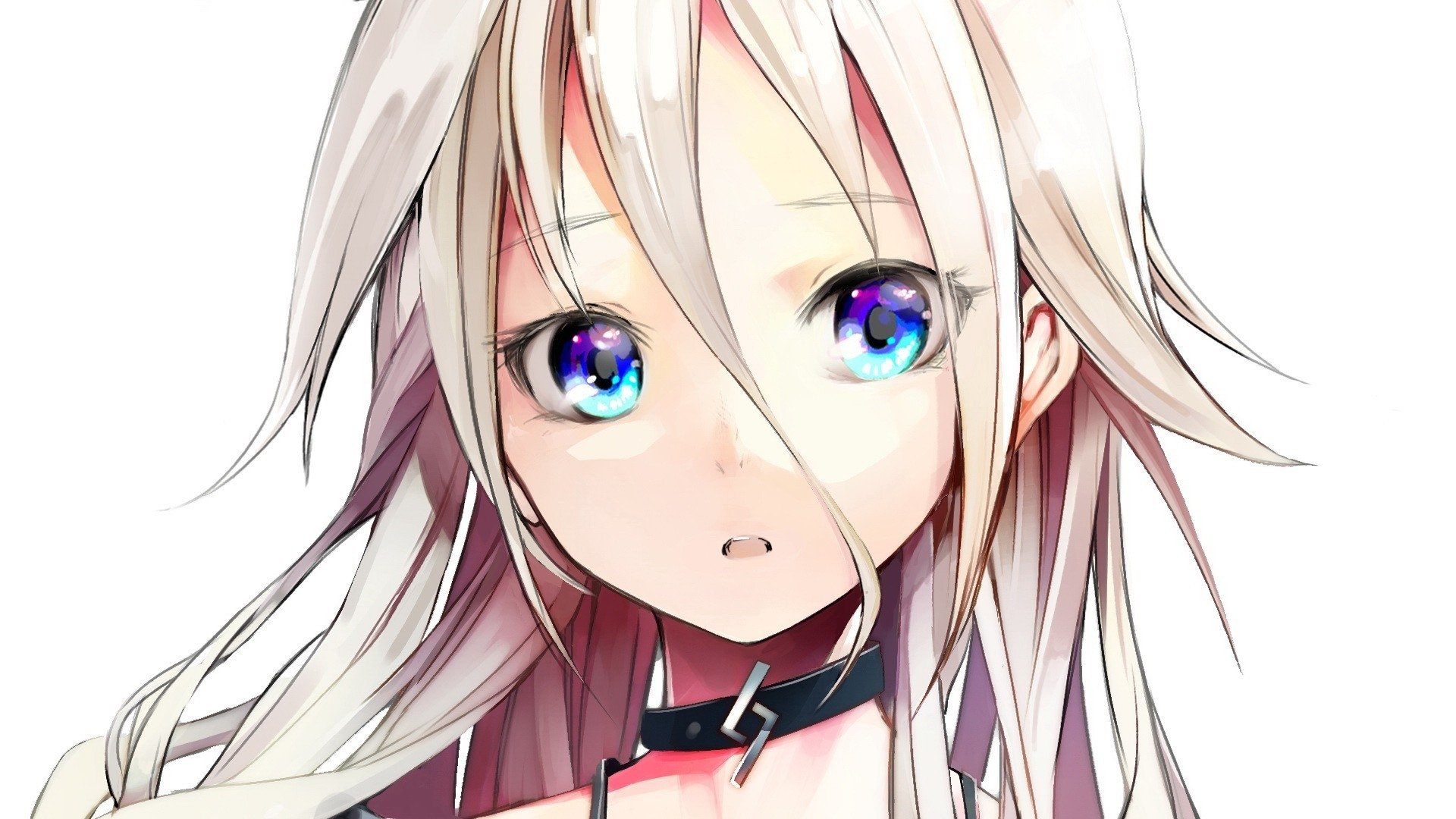 Cute Anime Girl Face - HD Wallpaper 