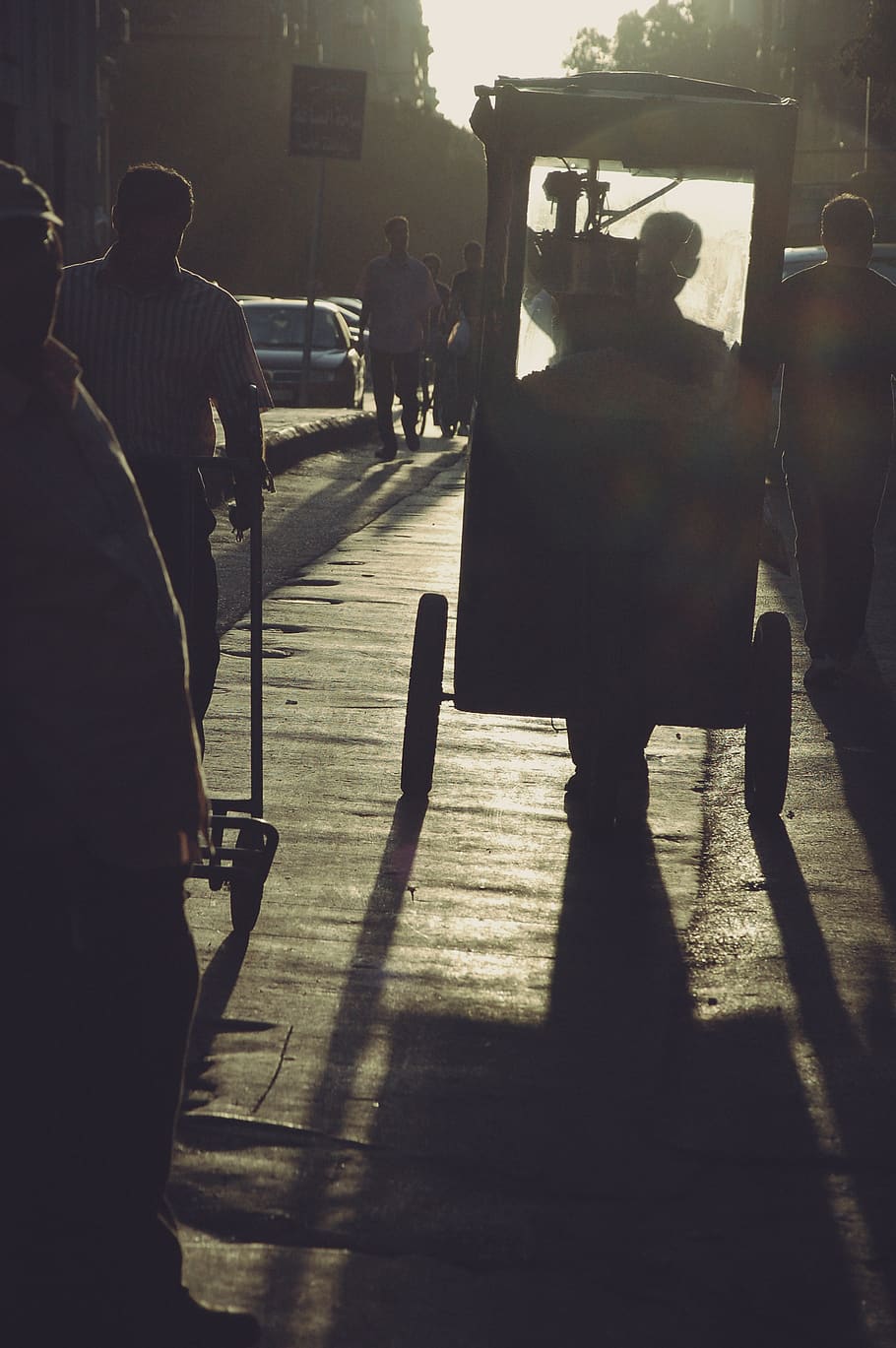 Syria, Damascus, Shadow, Scooter, Wheels, Walk, Sunlight, - Shadow - HD Wallpaper 