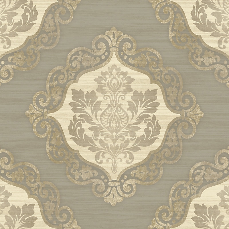 Wmamf080708 Little Compton, Silver By Scalamandre - Wallpaper - HD Wallpaper 