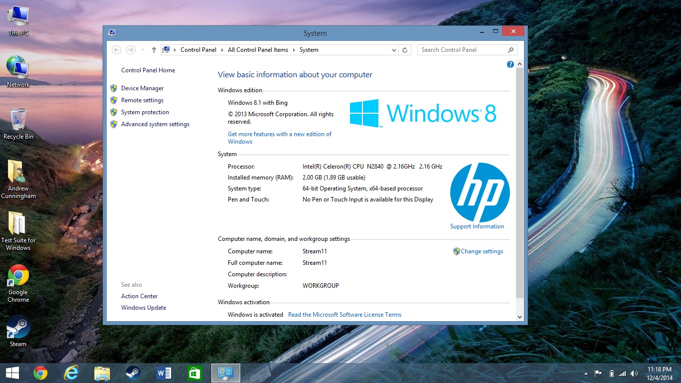 Windows 8.1 Hp Desktop - HD Wallpaper 