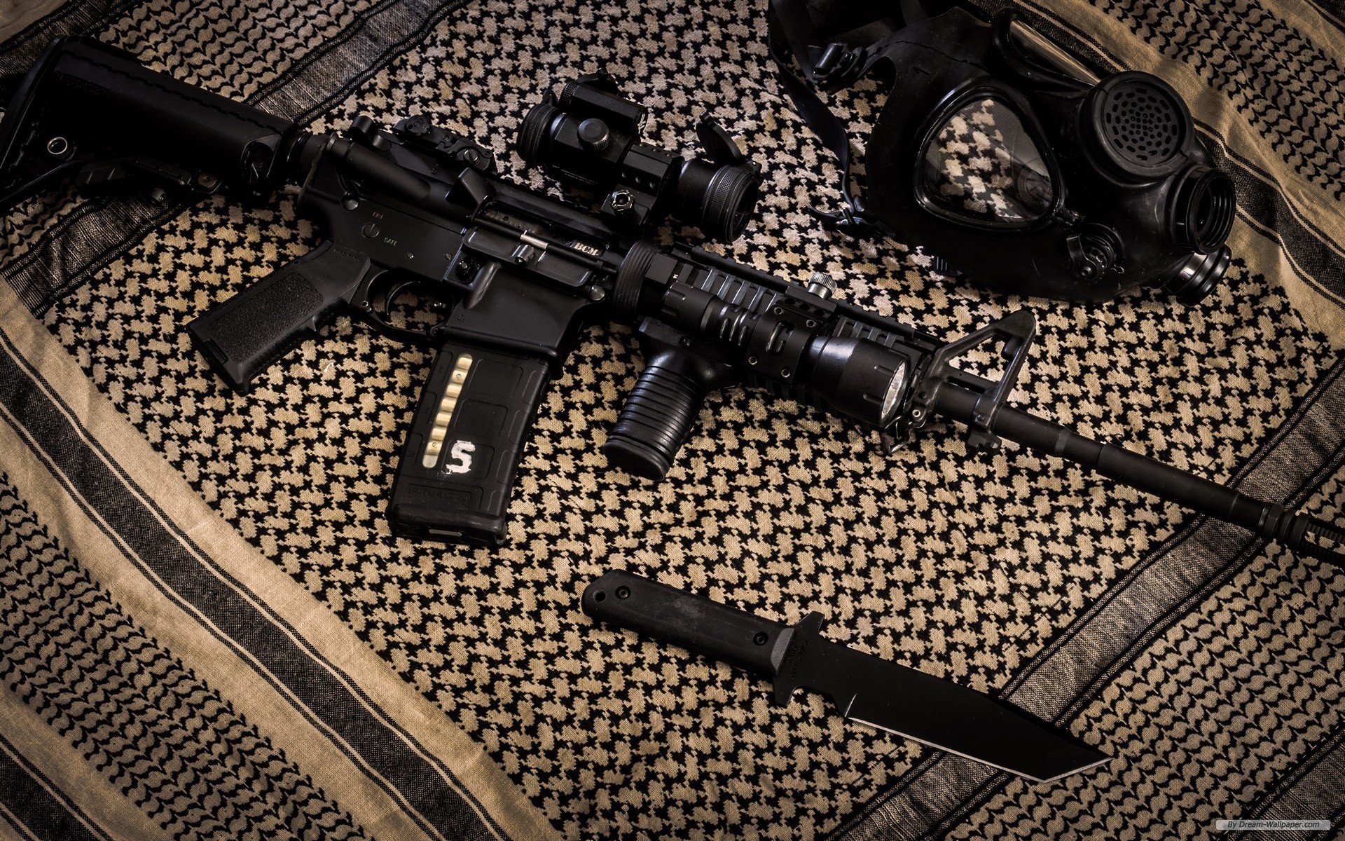 Free Wallpaper - Фото Оружие Ар 15 - HD Wallpaper 