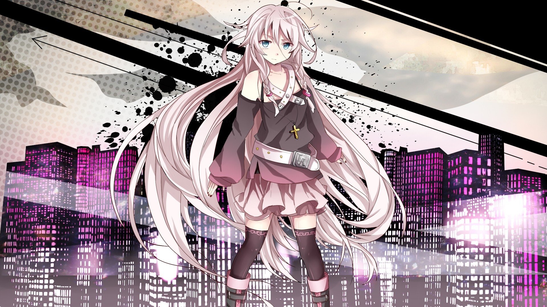 Vocaloid Ia Anime Hd - HD Wallpaper 