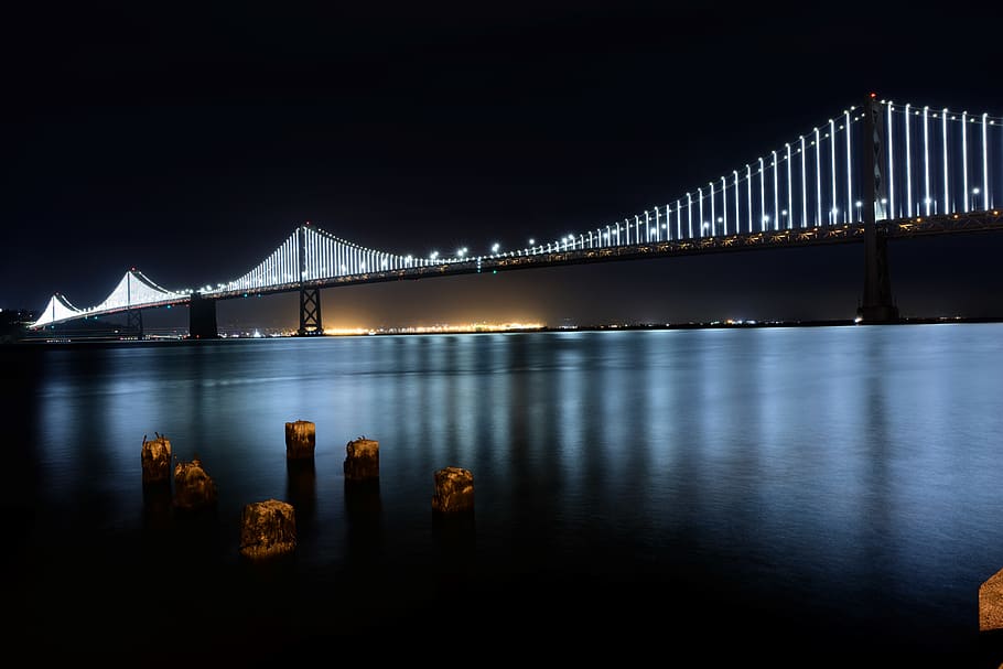 San Francisco, United States, San Francisco Oakland - Macbook Pro Retina Wallpaper Bay Bridge - HD Wallpaper 
