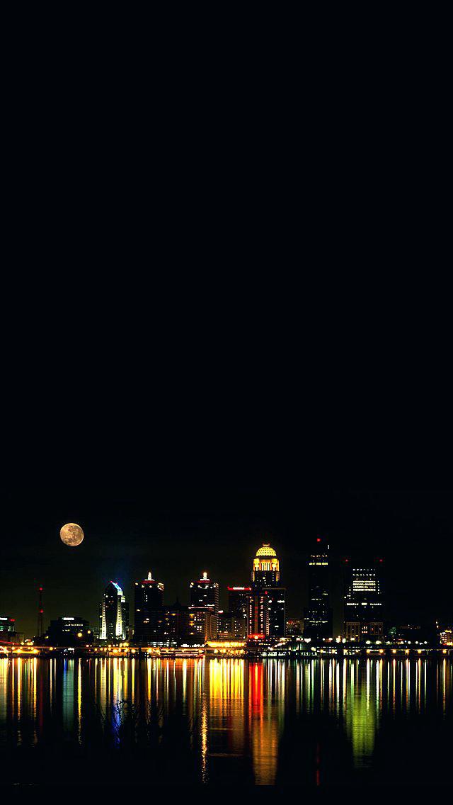 Louisville Skyline Night - HD Wallpaper 