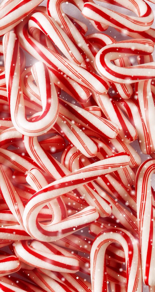 Christmas Wallpaper Candy Canes - HD Wallpaper 