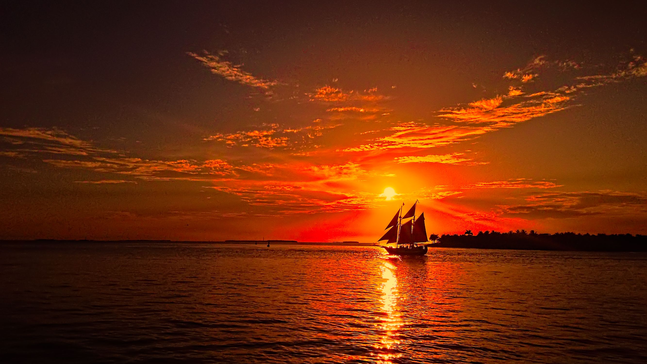 Mallory Square Key West Sunset - HD Wallpaper 