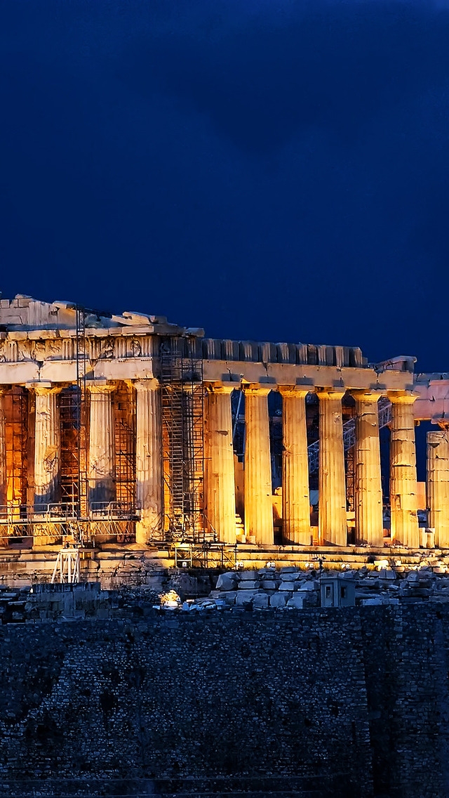 Parthenon Acropolis Athens For 640 X 1136 Iphone 5 - Greece Athens Acropolis - HD Wallpaper 